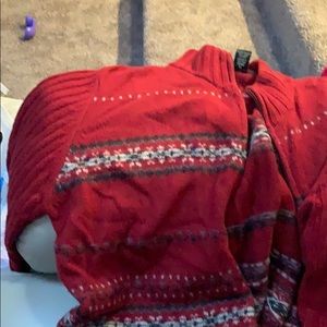 Eddie Bauer zip up sweater